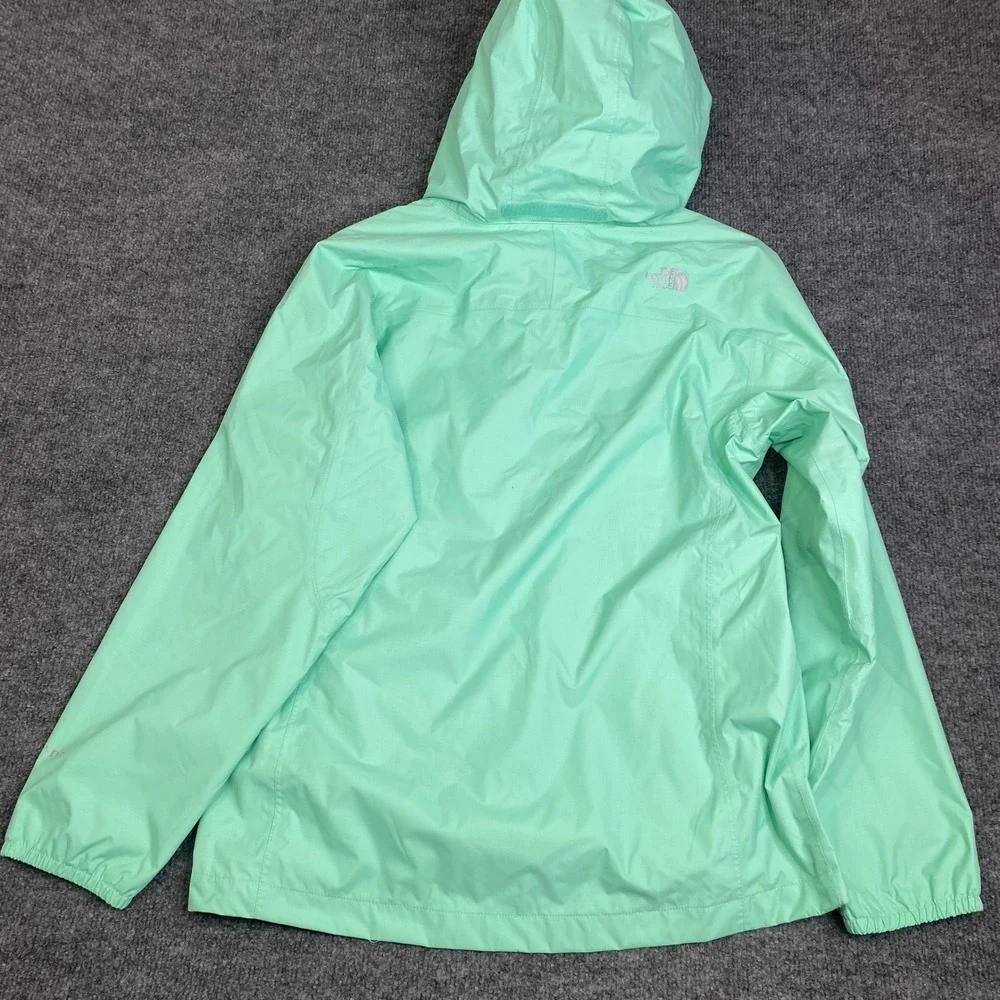 The North Face Girls Resolve Reflective Jacket Surf Green XL 18 CM94BDM-GXL